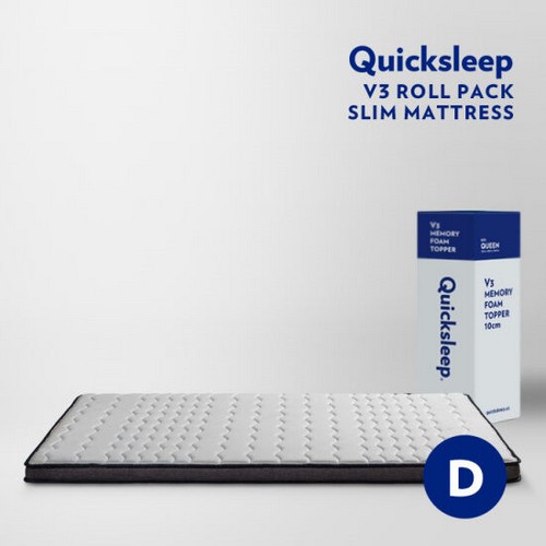 퀵슬립 V3 메모리폼 슬림 매트리스 토퍼 D