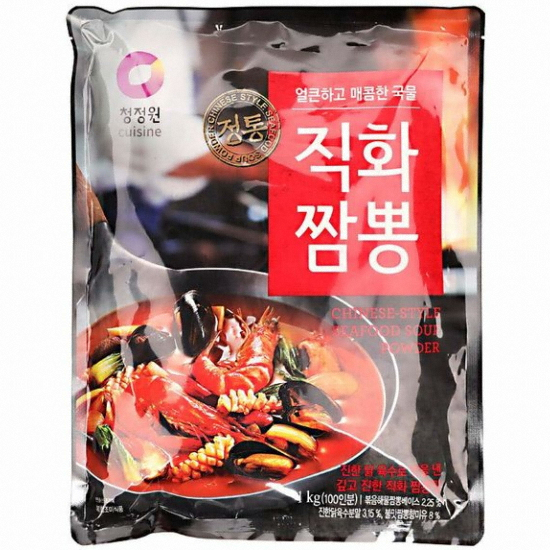 청정원 직화 짬뽕 분말 1kg