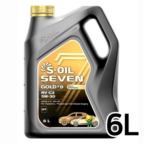 에스오일  세븐 골드 #9 RV C3 5W30 6L