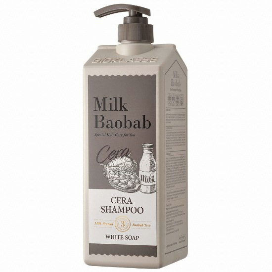 밀크바오밥 세라 샴푸 화이트솝 1200ml