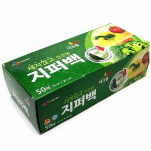 CJ프레시웨이 이츠웰 지퍼백 18cm x 22cm 50매