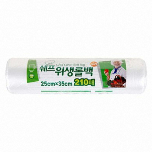 대진씨앤씨  쉐프 위생롤백 25x35cm 대용량 210매