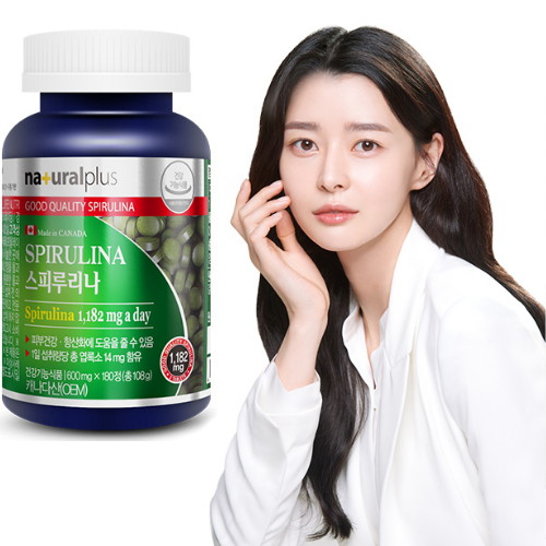 내츄럴플러스 스피루리나 180정