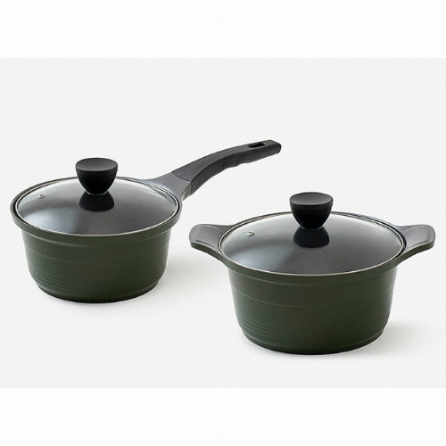 신세계인터내셔날 JAJU 활용도가 높은 주물 냄비 2종 (편수18+양수20)