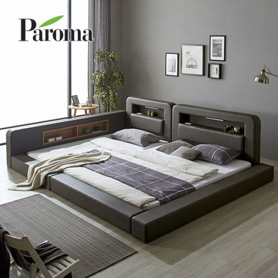 파로마 미스틱 오픈 LED 패밀리침대 SS+Q