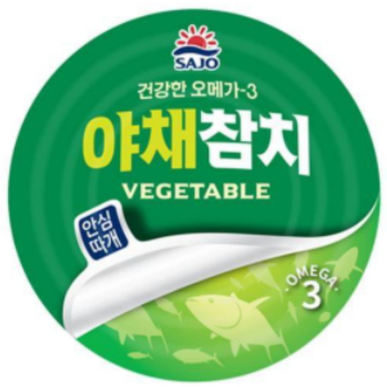 사조대림  야채 참치 안심따개 150g