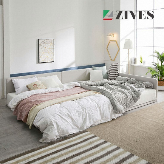 지베스 위드유2 슬림가드 패밀리침대 Q+Q