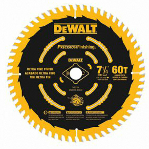 디월트 7인치 목재용 원형톱날 DW3196