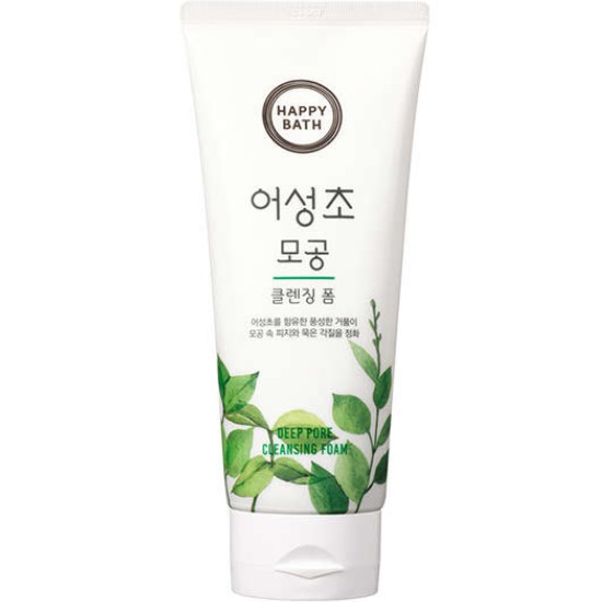 해피바스 어성초 모공 클렌징 폼 200g