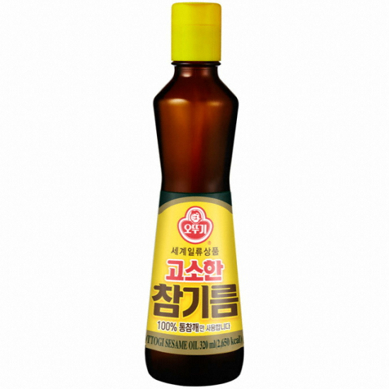오뚜기 고소한 참기름 320ml