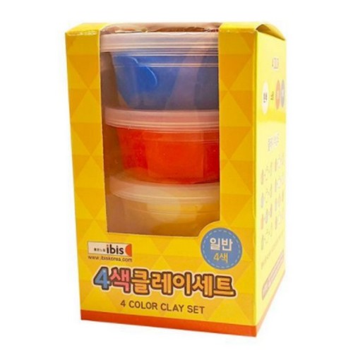 아이비스  4000 4색클레이세트 일반4색
