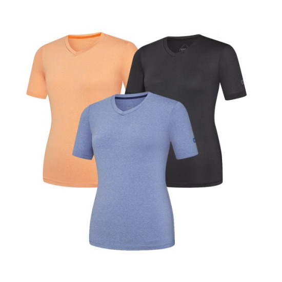 콜핑 다워 무지 브이넥 등산 반팔 티셔츠 KRT0552W