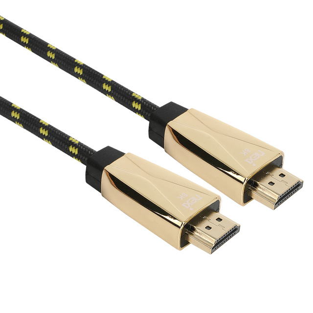 리버네트워크 NEXI HDMI V2.1 파인크롬 케이블(NX-HDMI21-FC0xx) [0.5m]