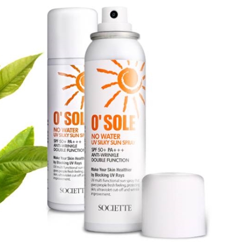 소시에떼 오쏠레 노워터 UV 실키 선스프레이 100ml