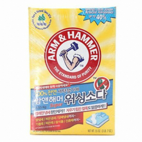 암앤해머 천연 세탁첨가제 워싱소다 3개