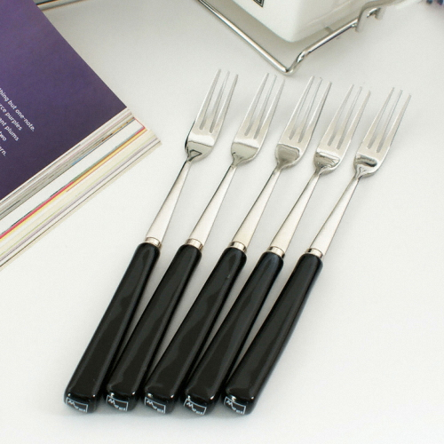 현우 블랙앤화이트사각대티포크5P