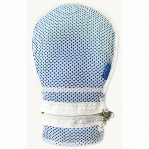 매쉬 바이오칩-환자 억제장갑 6종택1/특허지퍼/요양원