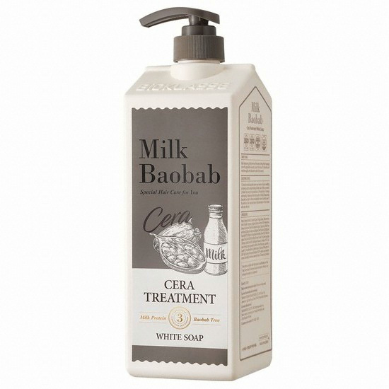 밀크바오밥 세라 트리트먼트 화이트솝 1200ml