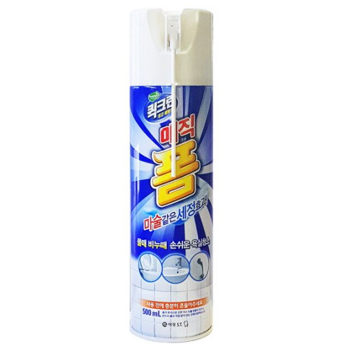 애경  퀵크린 매직폼 500ml 2P 욕실청소 세면대 변기클리너