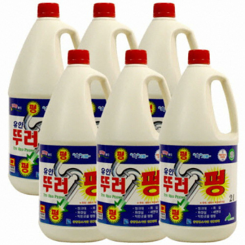 SM소프랜드 유안 뚜러펑 2L x 6개  한박스