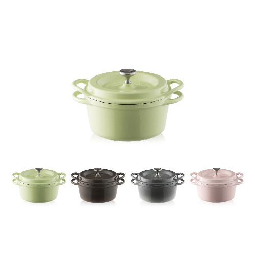 에이치도비  버미큘라 오븐팟라운드 주물냄비