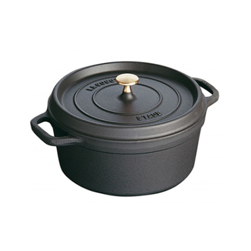 스타우브  원형 꼬꼬떼 블랙(ST101625)