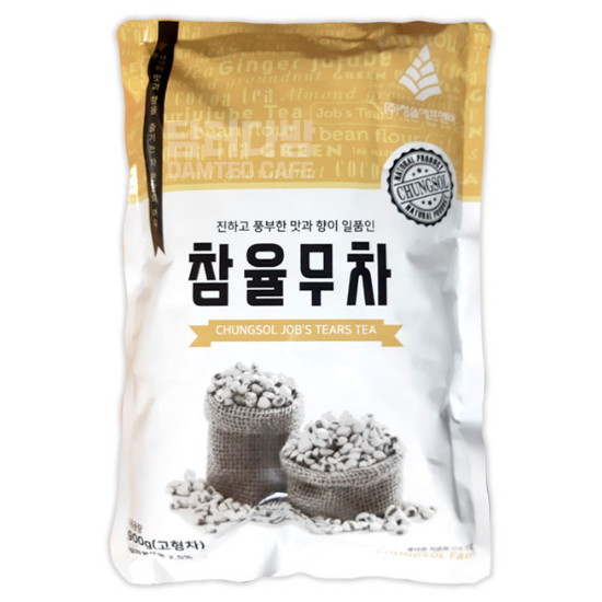 청솔  맛있는 자판기용 참율무차 900g 1BOX 12개입 대용량