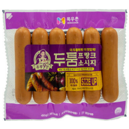 농협목우촌  주부9단 두툼 프랑크 450g