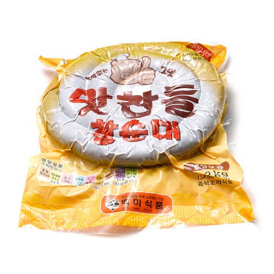 맛찬들백미식품  찰순대2kg