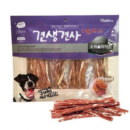 CYJOSEPH 견생견사 플러스 오리 슬라이스 300g