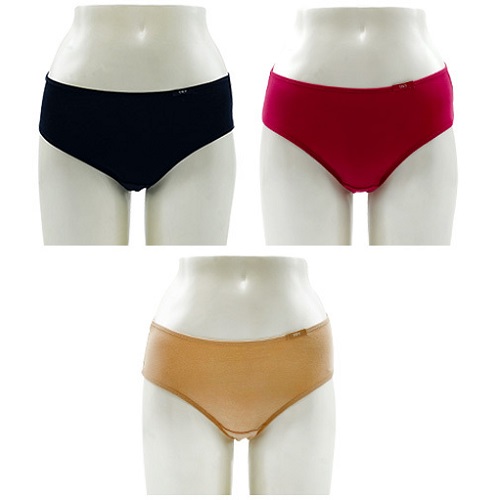 TRY 트라이 여성 맥시 팬티 3매 세트 속옷