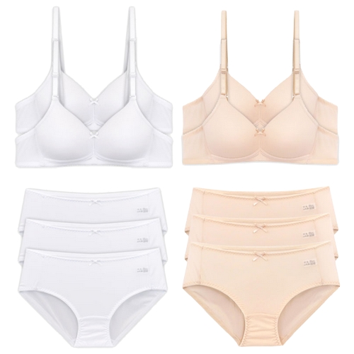 크라비아 주니어2단계 A/B컵 몰드브라팬티10종_2CMS10C