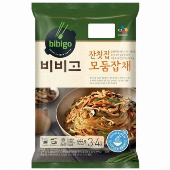 CJ제일제당 비비고 잔칫집 모둠잡채 644g