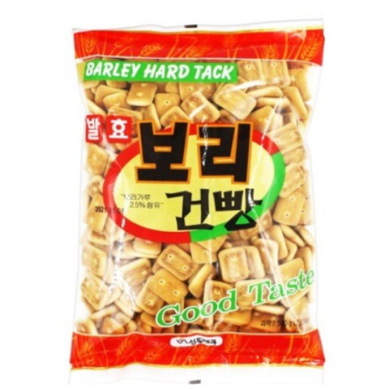 신흥제과  신흥 발효보리건빵 500g 스낵 간식 과자 주전부리
