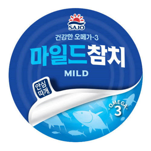 사조대림  마일드 참치 안심따개 150g