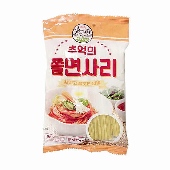 송학식품  추억의 쫄면사리 160g