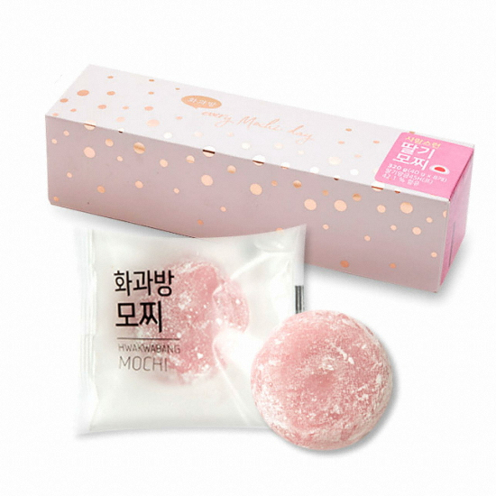 화과방 사랑스런 딸기 찹쌀떡_40gx8개입