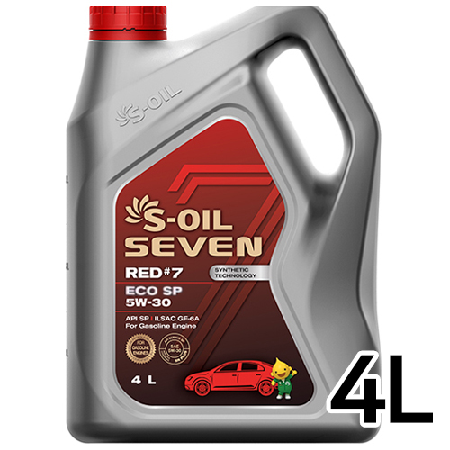 에스오일  세븐 레드 #7 에코 SP 5W30 4L