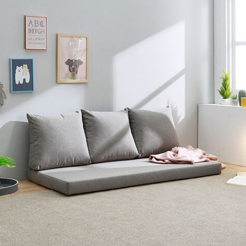 나무뜰 코젯 쿠션 패브릭 좌식소파 3인용