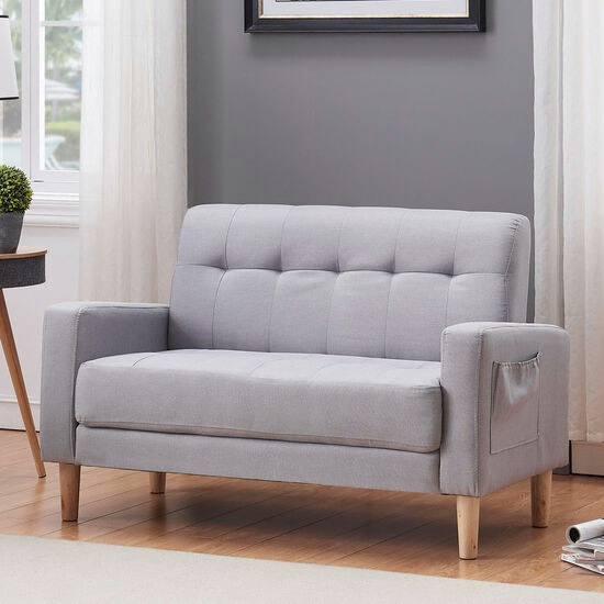 수오 비안 패브릭 소파 2인용