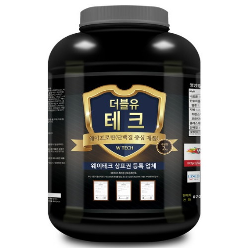 에스제이푸드 더블유 테크 웨이프로틴 2kg