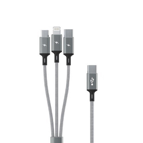 요이치  마운틴 베타C 3in1 멀티 충전 케이블