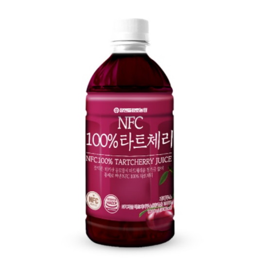 참앤들황토농원 NFC 착즙 100% 타트체리 1L