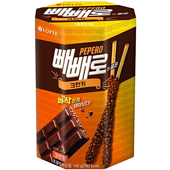 크런키 빼빼로 140g[1개] 이미지 52276941
