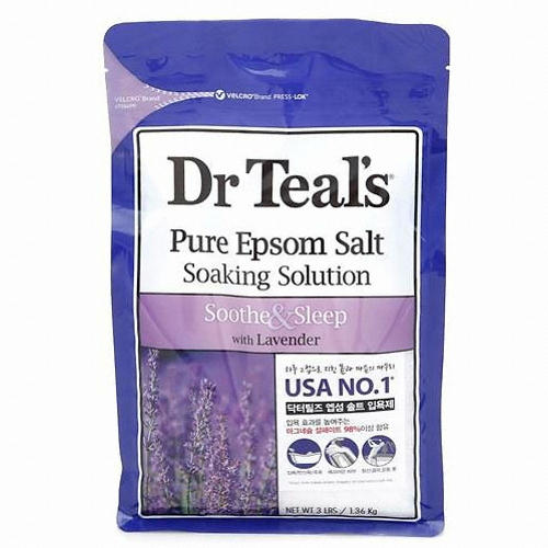 닥터틸즈 Dr.Teals   엡섬솔트 라벤더 3lbs 1.36kg 2팩