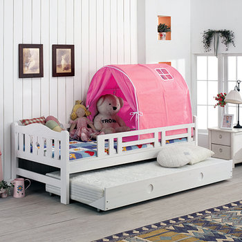 키즈돔 스페이스 원목 2단침대