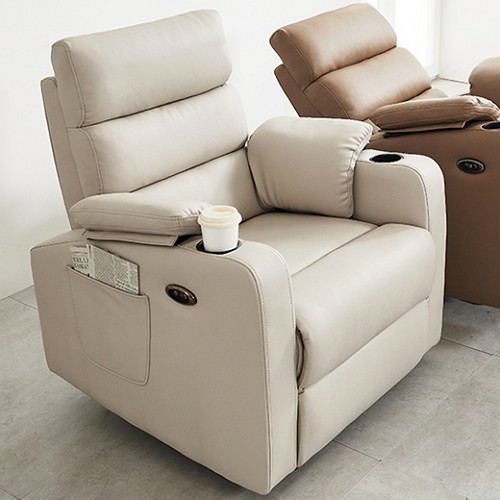 썬퍼니처 9180 에어레더 가죽 리클라이너 1인용