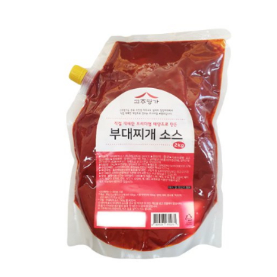 고추명가 부대찌개 소스 2kg