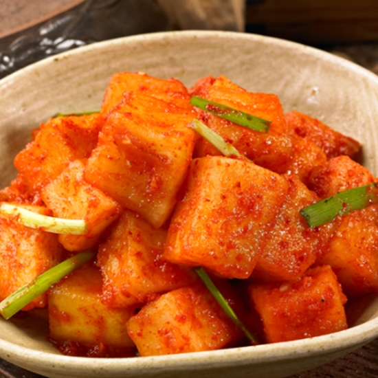 우영채널  사대부 깍두기 5kg