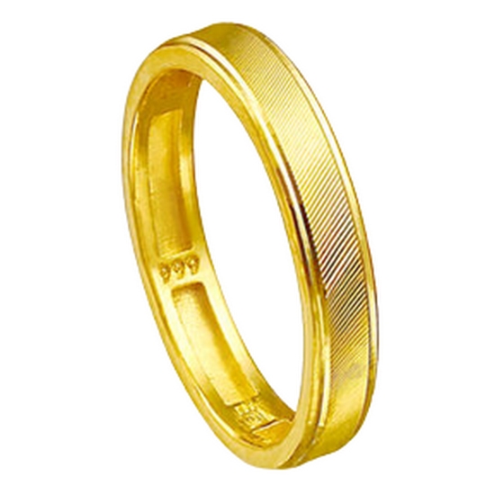 수앤진  24K 순금 내로우컷 레이어드 반지 3.75g